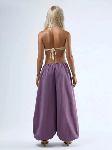Barrel Pantalon Busem en violet