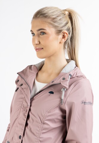 Manteau fonctionnel Schmuddelwedda en rose