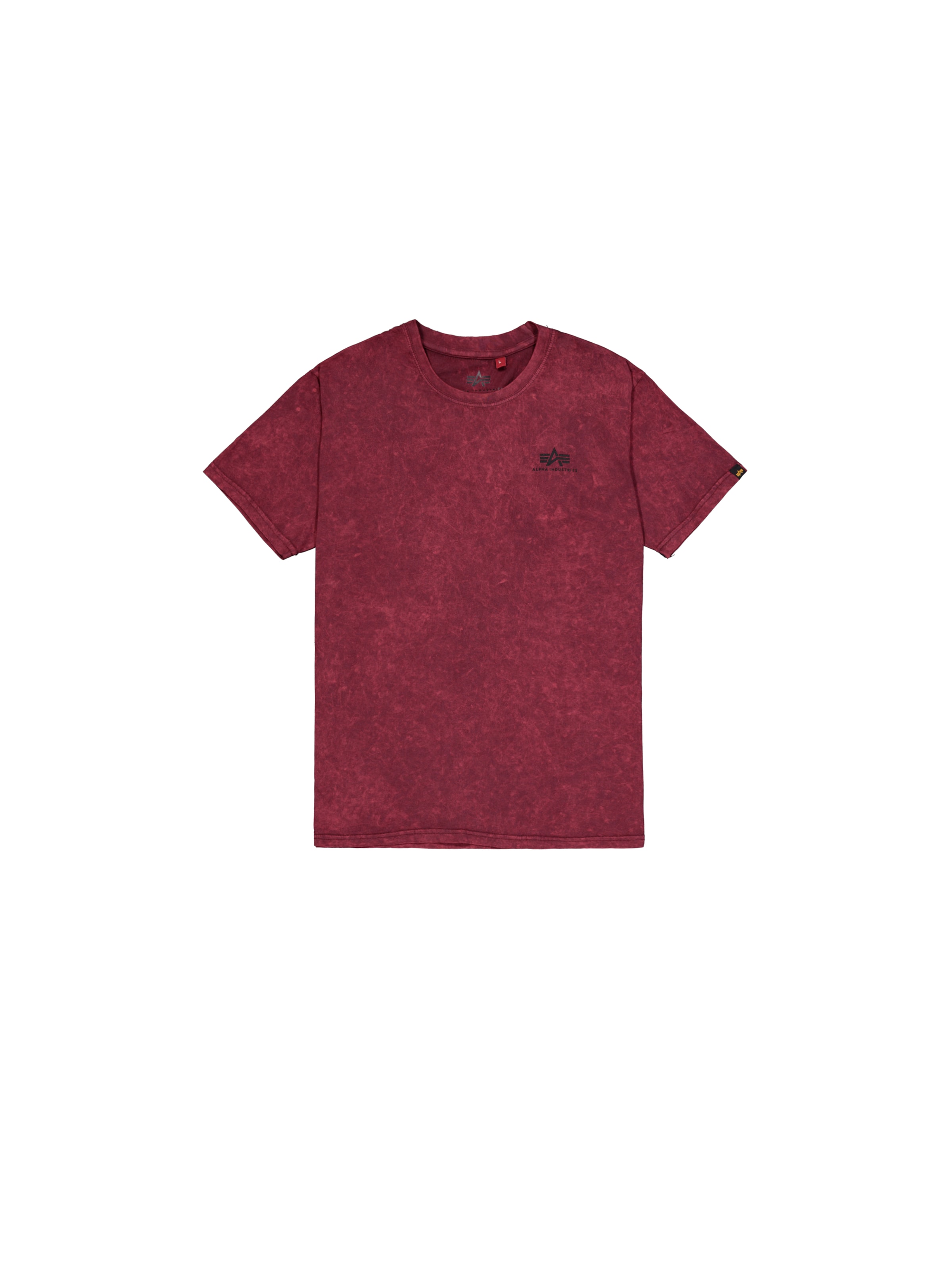 T-Shirt ALPHA INDUSTRIES en rouge : devant