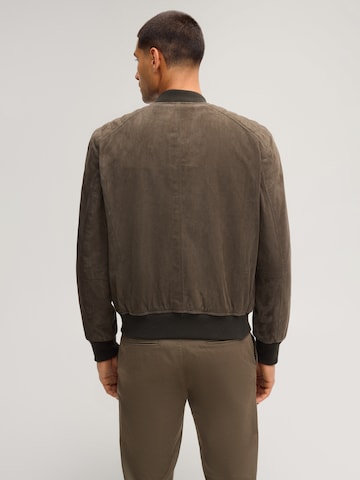 JOOP! Jeans Lederjacke ' Bokston ' in Grün