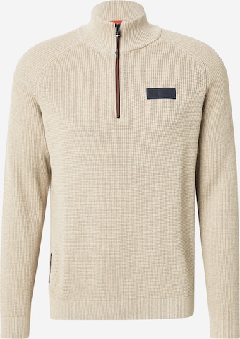 s.Oliver Sweter w kolorze beżowy: przód