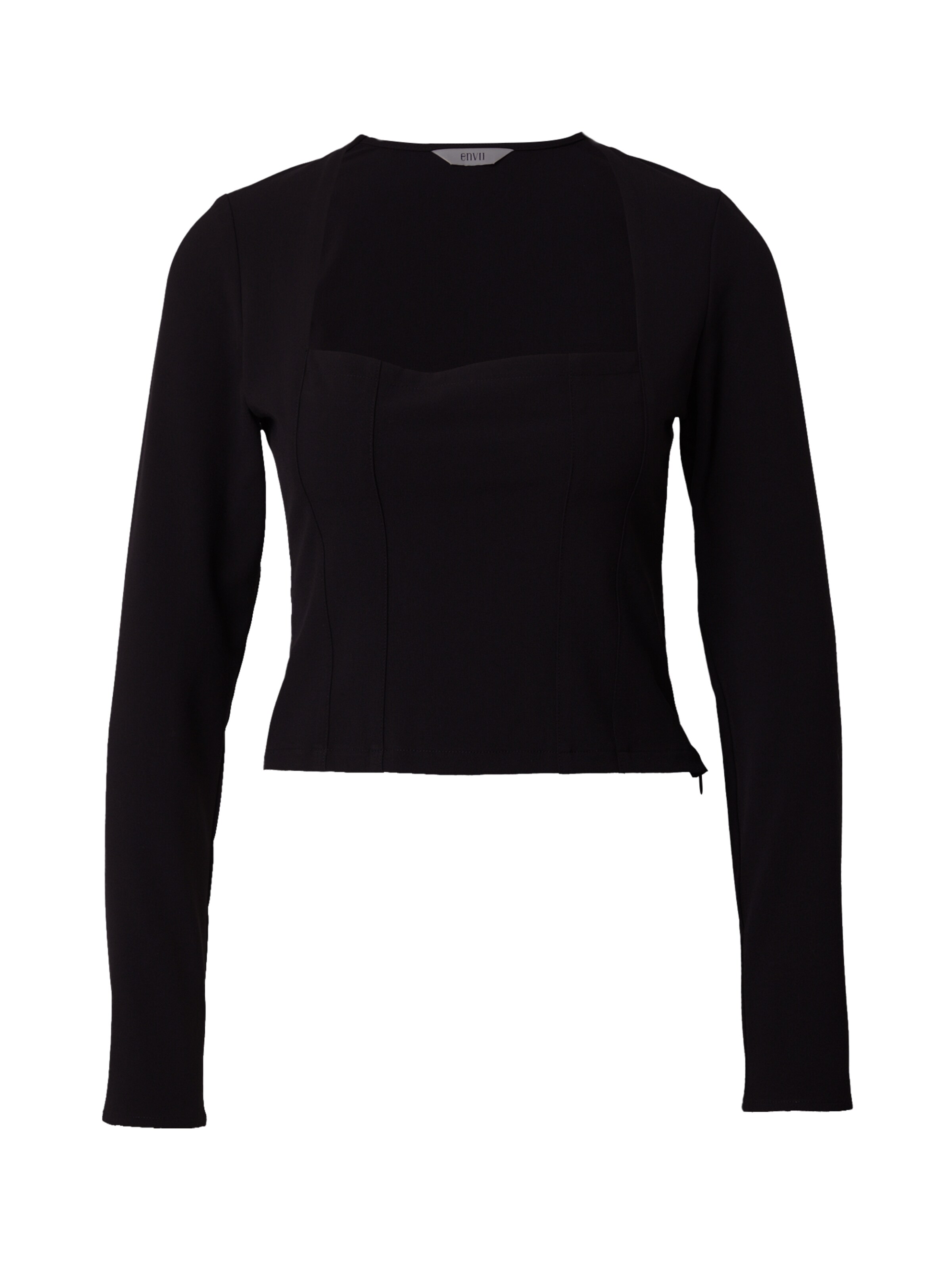 Envii Shirt in Schwarz: Vorderseite