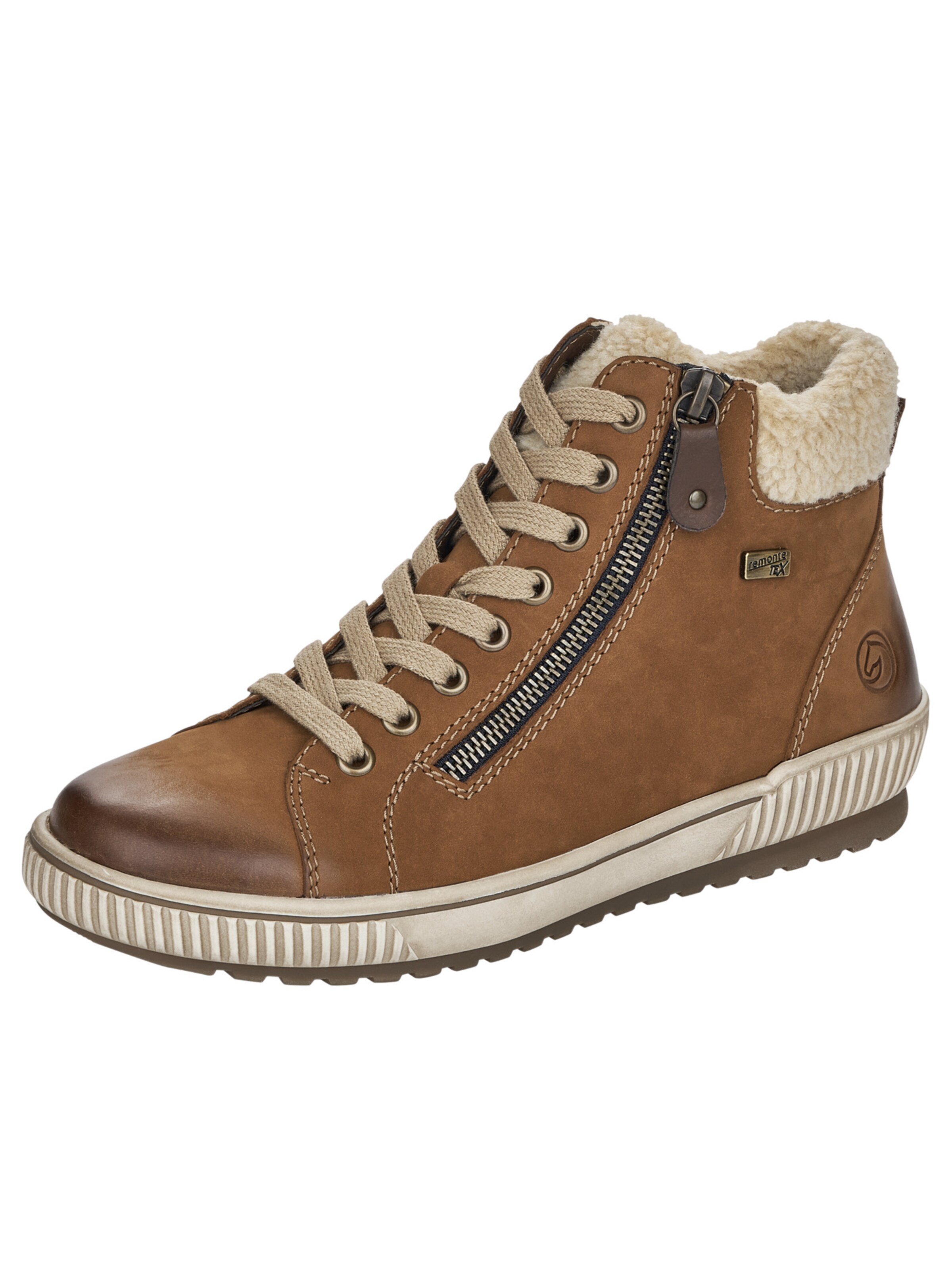 REMONTE - Botim com fivela em castanho: frente