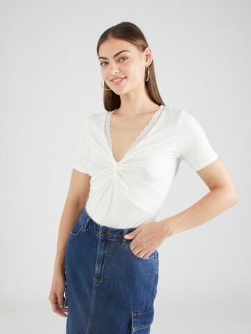 ABOUT YOU - Camisa 'Elora' em branco: frente