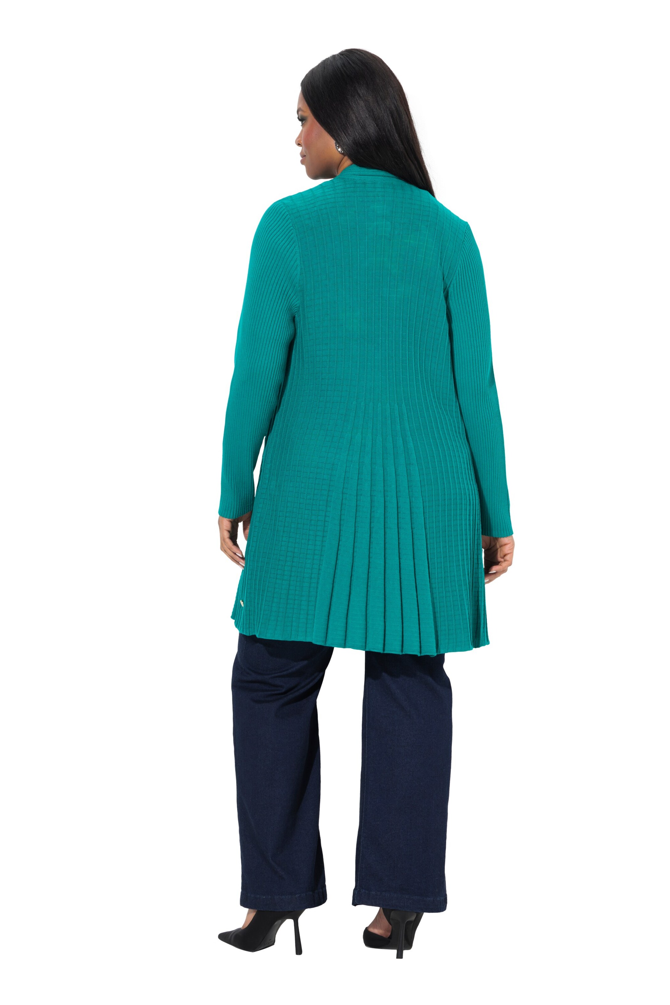 Ulla Popken Knit cardigan in Blue