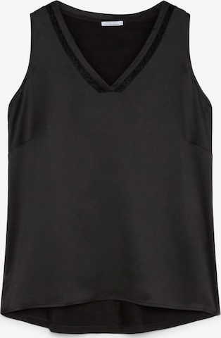 Fiorella Rubino Top in Zwart: voorkant