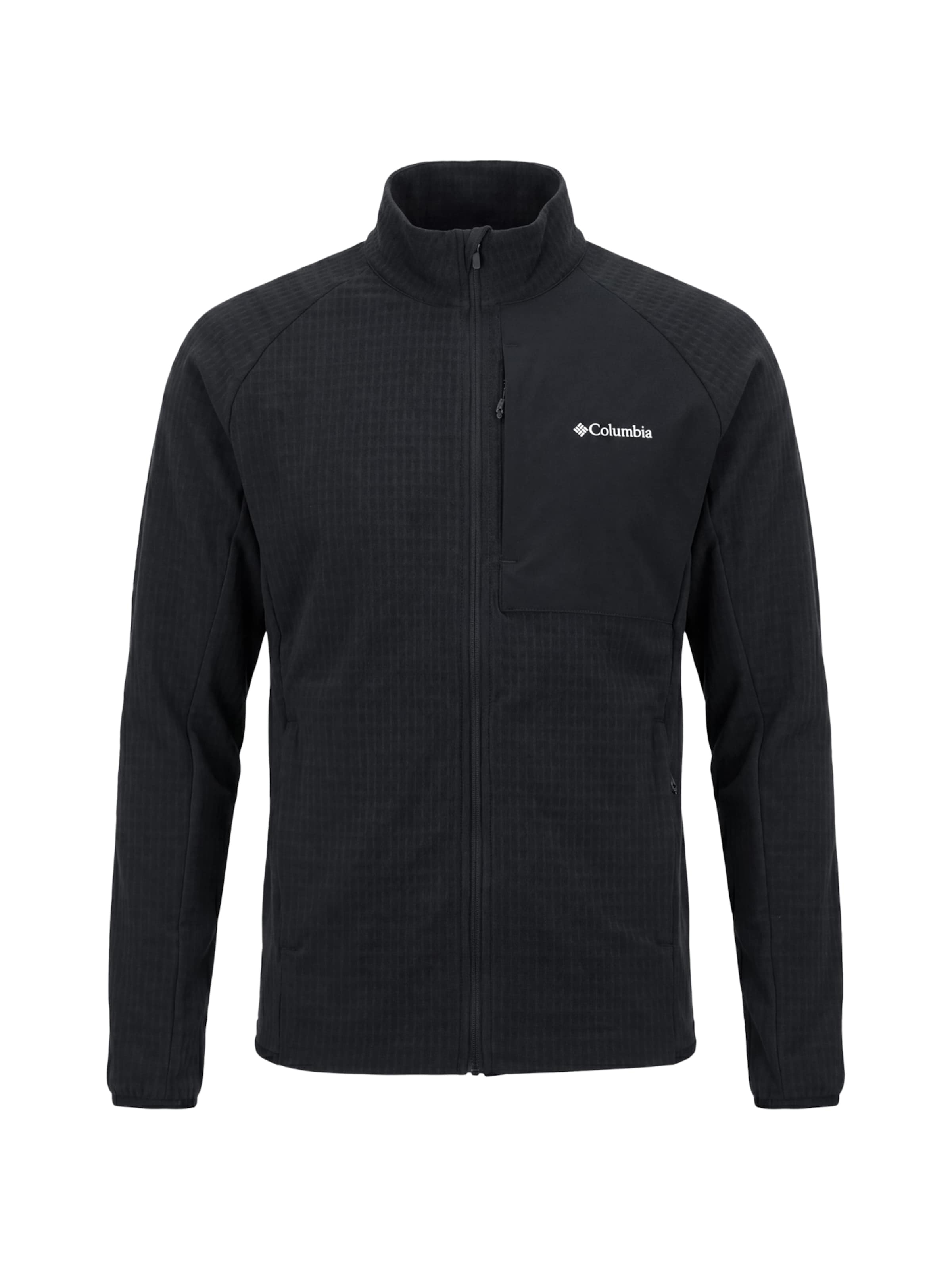 COLUMBIA - Chaqueta polar funcional 'Superior Summit' en negro: frente