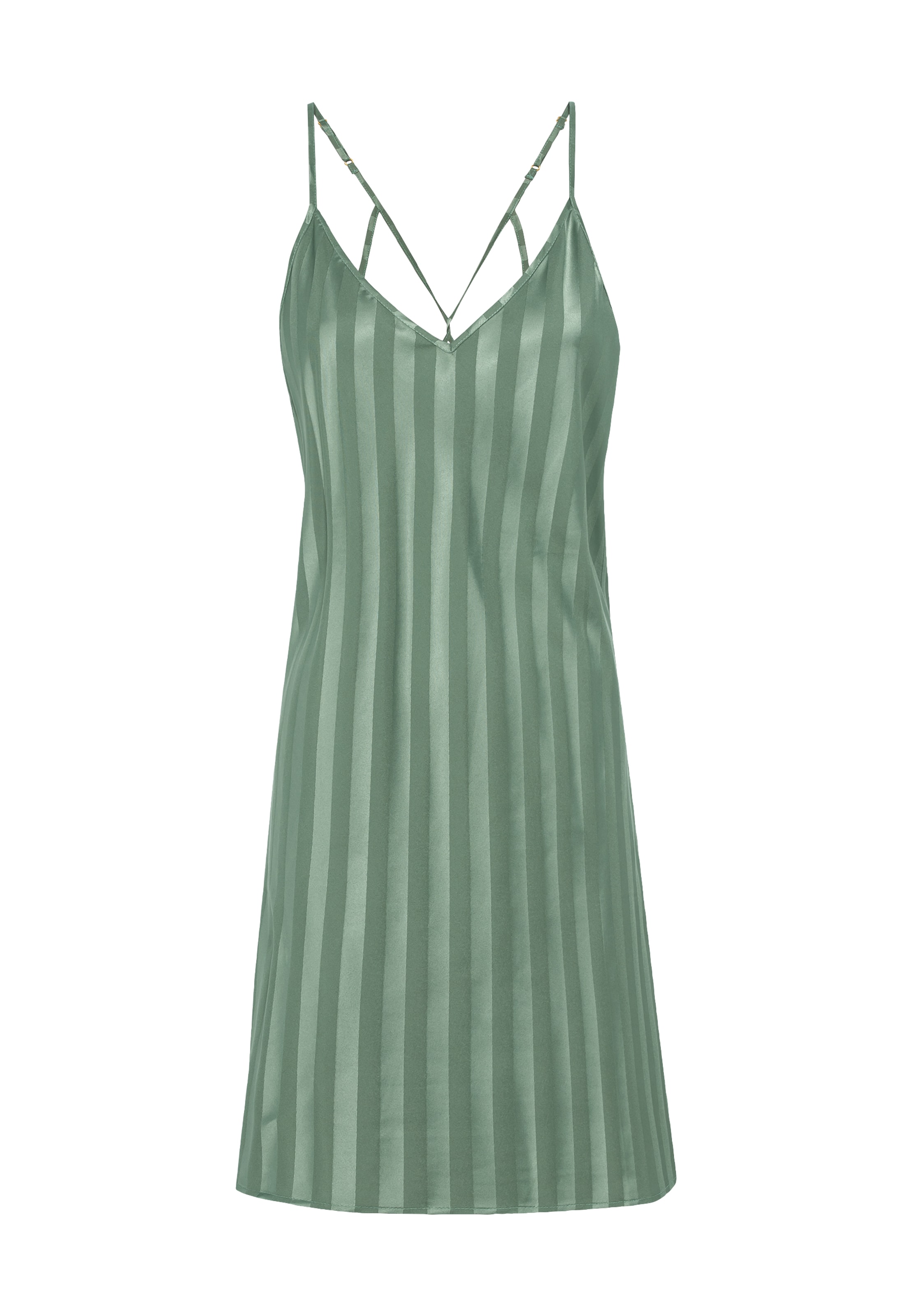 LSCN by LASCANA Koszula nocna w kolorze zielony: przód