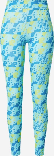 Pantaloni sportivi Lapp the Brand di colore blu / blu chiaro / canna, Visualizzazione prodotti
