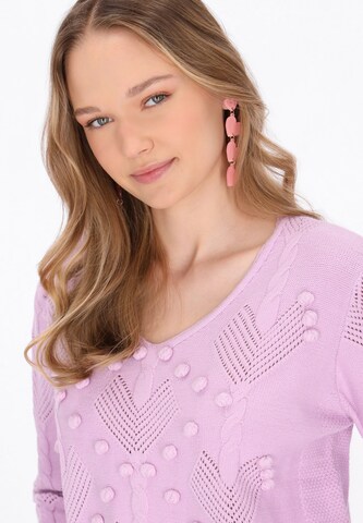 MYMO - Pullover em roxo