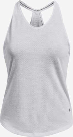 UNDER ARMOUR Sporttop in Wit: voorkant