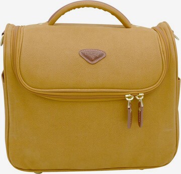 Jump Toiletry Bag 'Uppsala' in Yellow: front