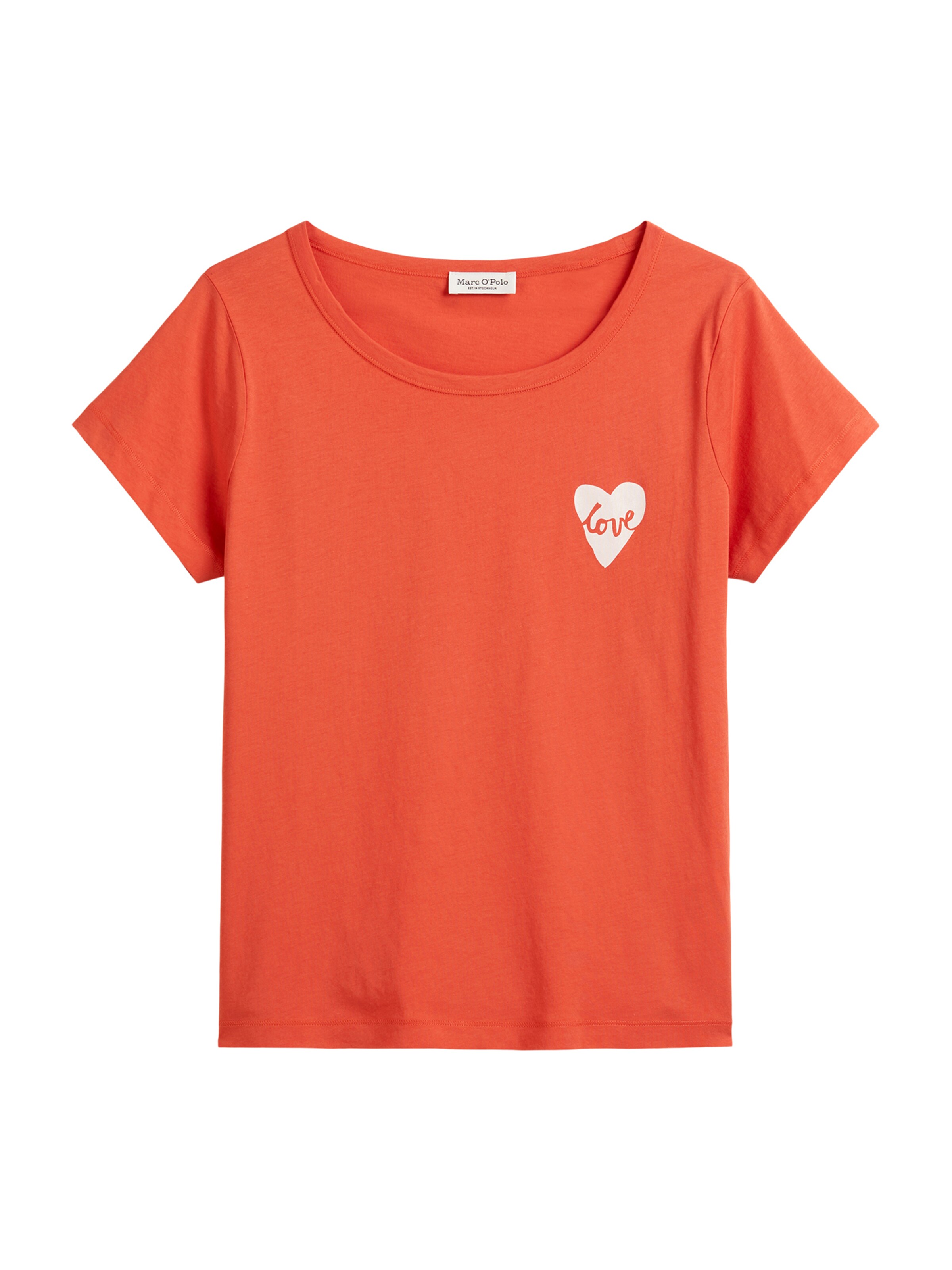 Marc O'Polo Shirt in Oranje: voorkant