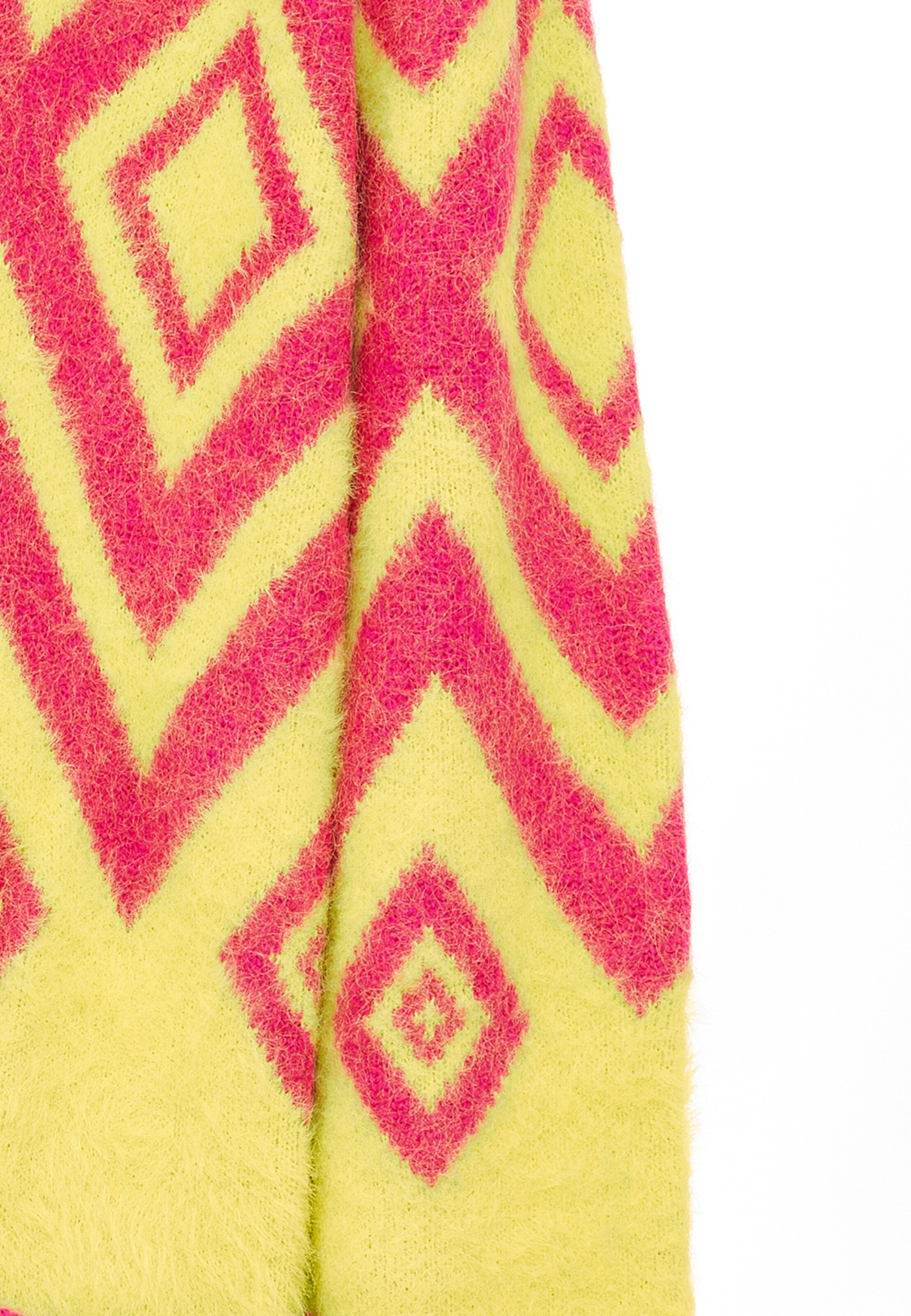 ebeeza Вязаная кофта в Ярко-розовый