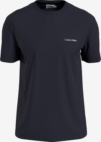 T-Shirt Calvin Klein Big & Tall en noir : devant