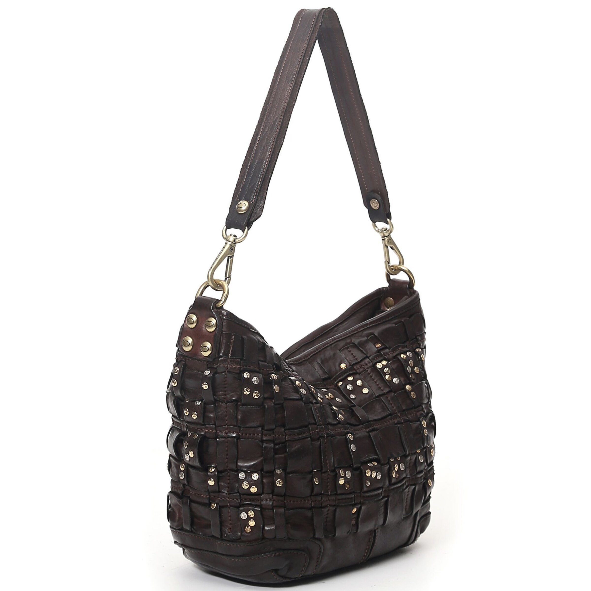 Campomaggi Schultertasche in Schwarz