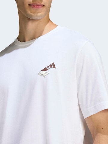 ADIDAS SPORTSWEAR Λειτουργικό μπλουζάκι 'Cheesecake' σε λευκό