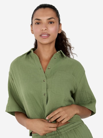 ETAM Slaapshirt 'Terence' in Groen