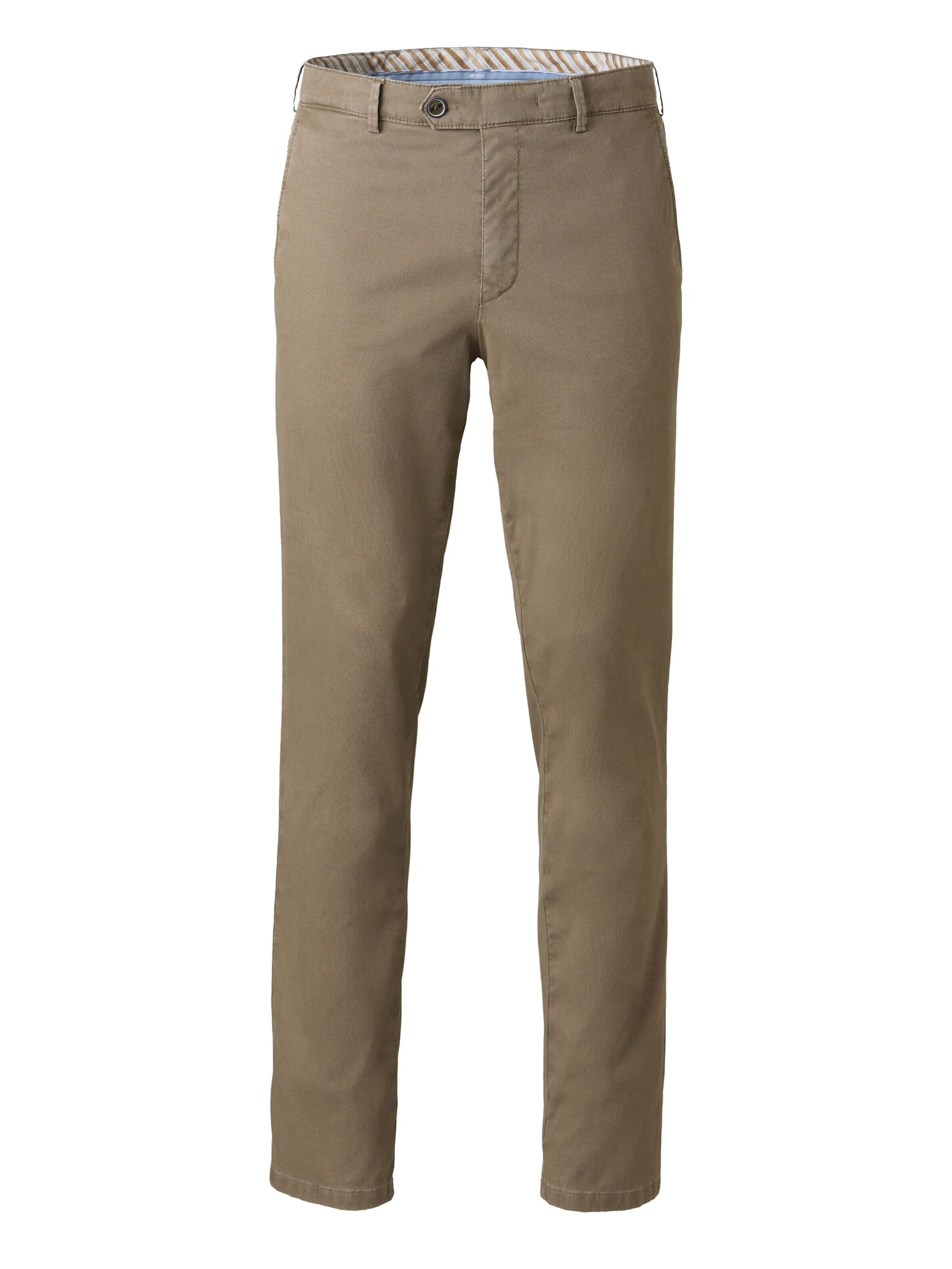 MEYER Chino 'Roma 1-5080' in Beige: voorkant