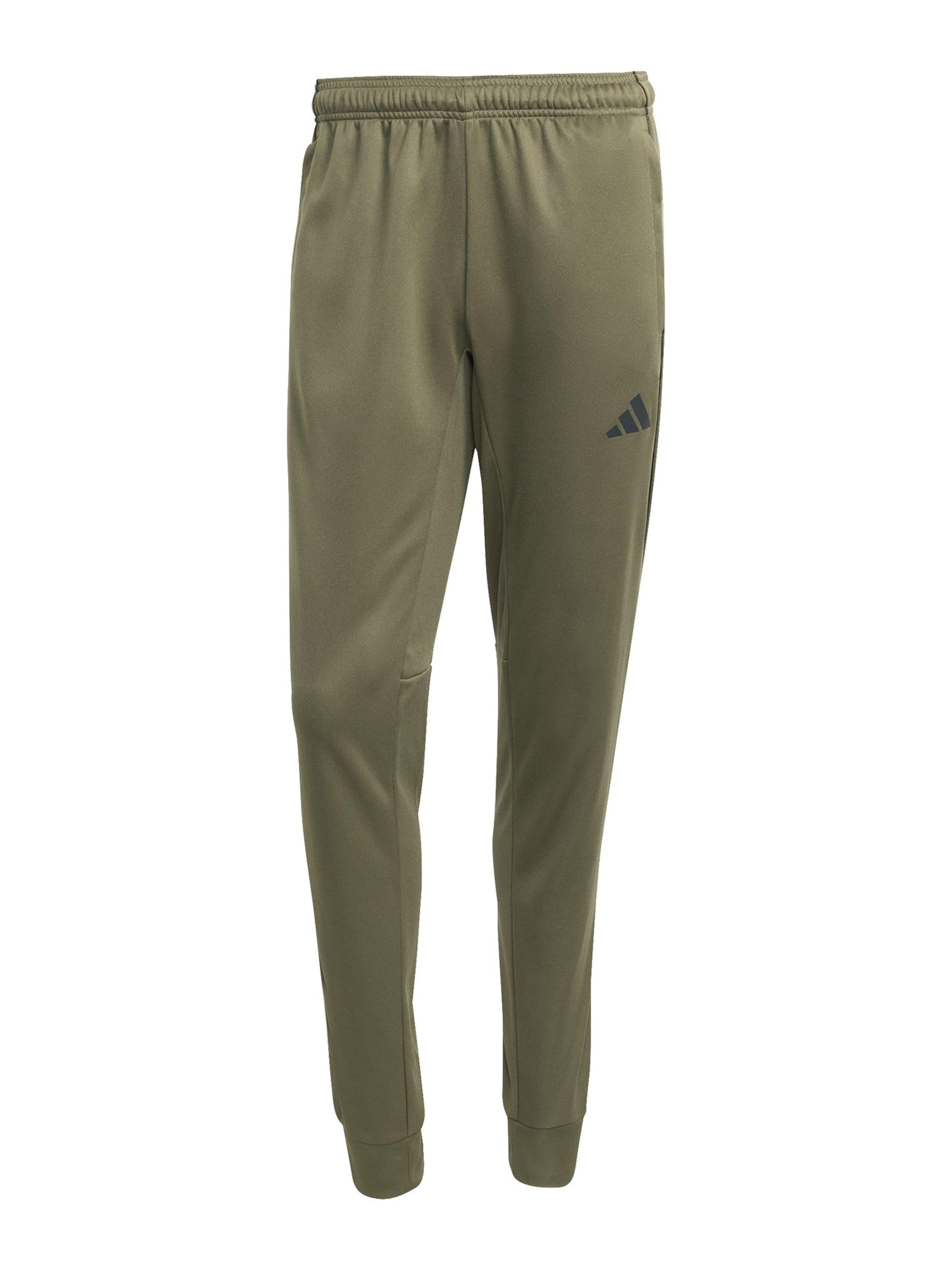 ADIDAS PERFORMANCE Workout Pants 'Sea' in Khaki / Black, Item view