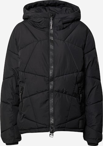 Alife and Kickin - Chaqueta de invierno 'KasandraAK' en negro: frente