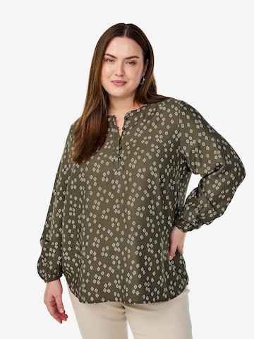 ZizziBluza 'Caava' - zelena boja: prednji dio