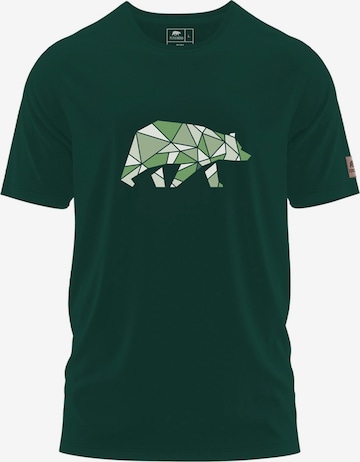 FORSBERG T-Shirt 'Espenson' in Grün: Vorderseite