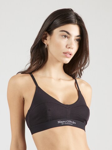 Marc O'Polo Bralette Bra in Black: front