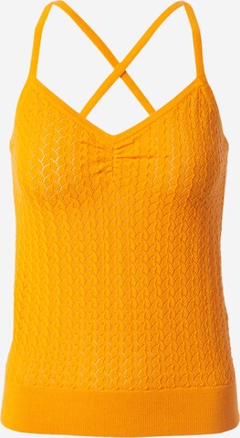 Designers Remix Knitted Top 'Taliana' in Orange: front