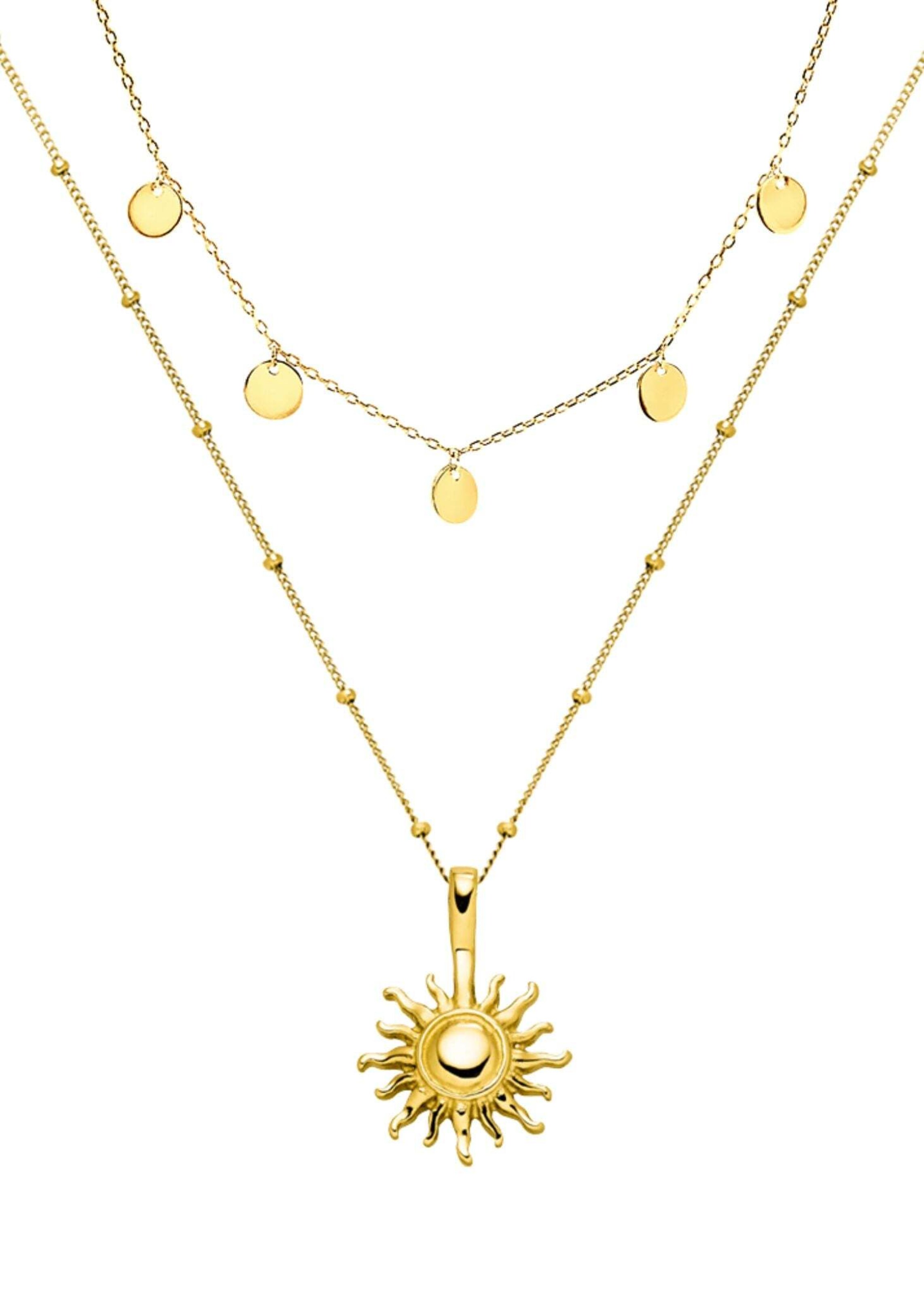 Collana 'Kailua' di PURELEI in oro: frontale