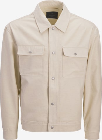 JACK & JONES - Camiseta en beige: frente