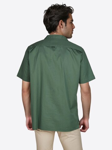 Coupe regular Chemise PIERRE CARDIN en vert