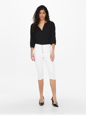 JDY Skinny Jeans 'NIKKI' in Weiß