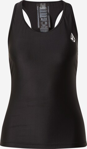 Volcom Bustier Tankinitop in Zwart: voorkant