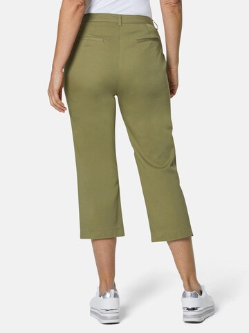 Regular Pantalon Goldner en vert