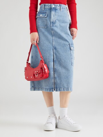 Tommy Jeans Skirt 'CLAIRE' in Blue: front
