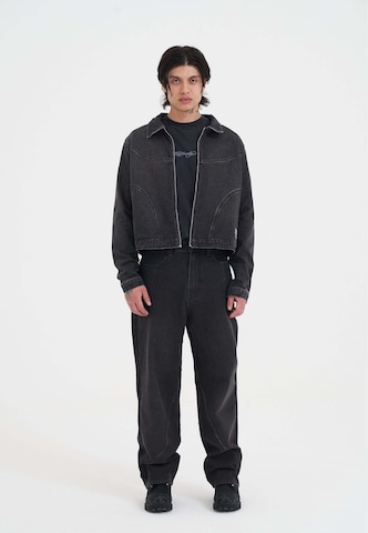 Ed Hardy Övergångsjacka 'Flammender Schädel' i svart