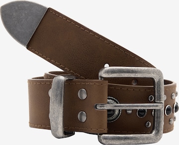 Pull&Bear Belt in Brown: front