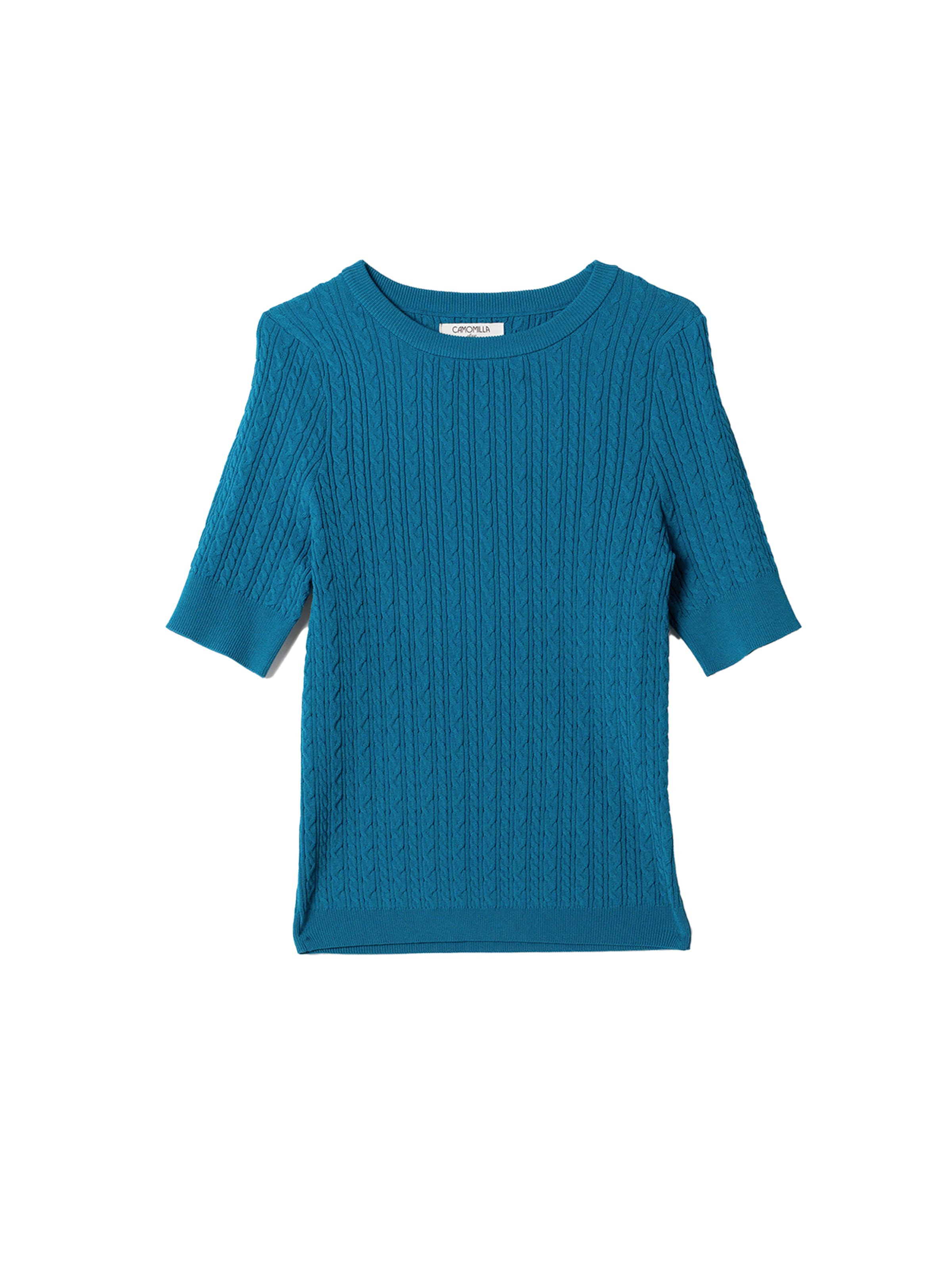 Camomilla Italia Pullover 'MARCEL' in Blau: Vorderseite