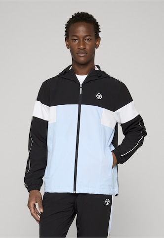 Giacca per l'allenamento di Sergio Tacchini in nero: frontale