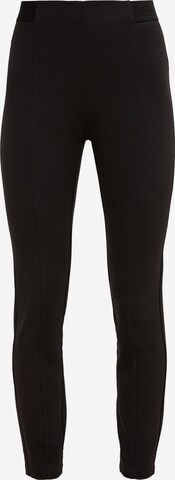 Skinny Leggings de la comma casual identity pe negru: față