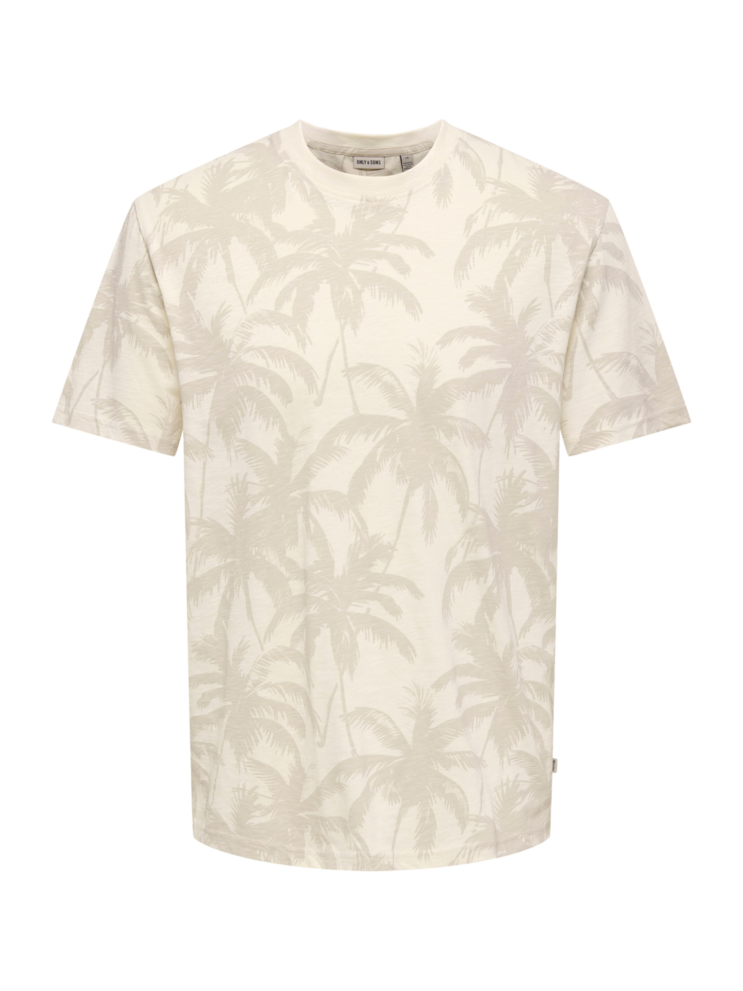 Only & Sons Camiseta 'ONSPERRY' en greige / offwhite, Vista del producto