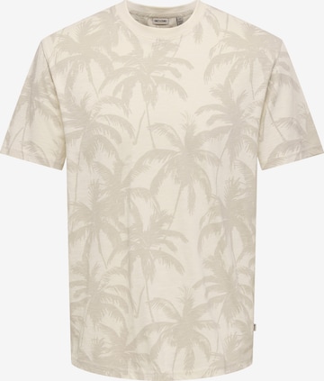 Only & Sons - Camiseta 'ONSPERRY' en blanco: frente