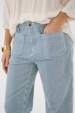 Cream Regular Pants 'CRBerta' in Blue