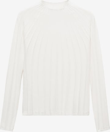 Pull-over 'FLURRY' MANGO en blanc : devant