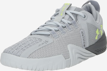 UNDER ARMOUR Athletic Shoes 'TriBase Reign 6' in Grey: front