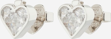 Kate Spade - Pendientes 'So Spade Studs' en plata: frente