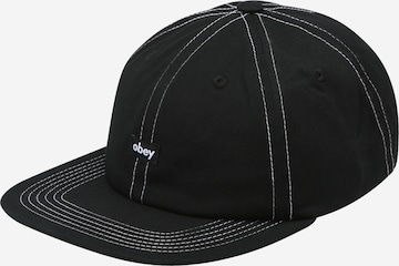 Obey Cap 'Mac' in Schwarz: predná strana