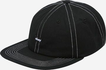 Obey Cap 'Mac' in Black: front