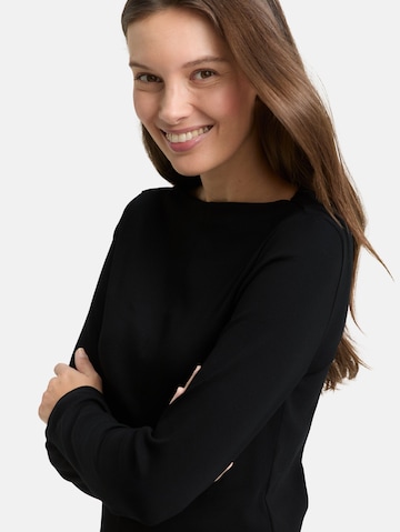 TOM TAILOR Shirt in Black